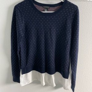 Club Monaco Navy Wool Sweater, Women’s Size M